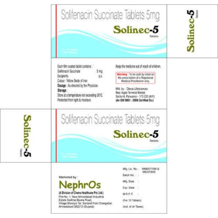 Solinec 5 Mg Tablet Solinec 5 Mg Tablet