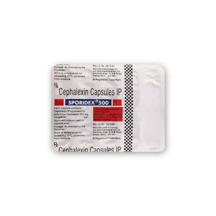 Sporidex 500 Capsule Sporidex 500 Capsule