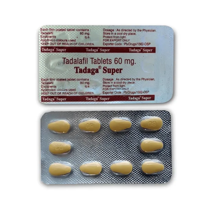 Tadaga Super 60 Mg Tablets Tadaga Super 60 Mg Tablets