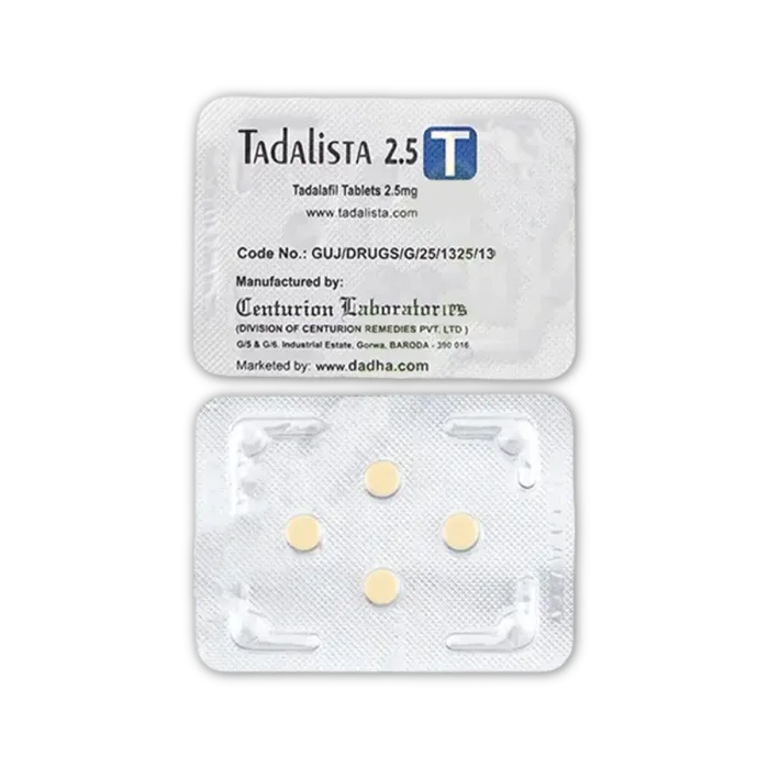 Tadalista 2.5mg Tadalista 2.5mg