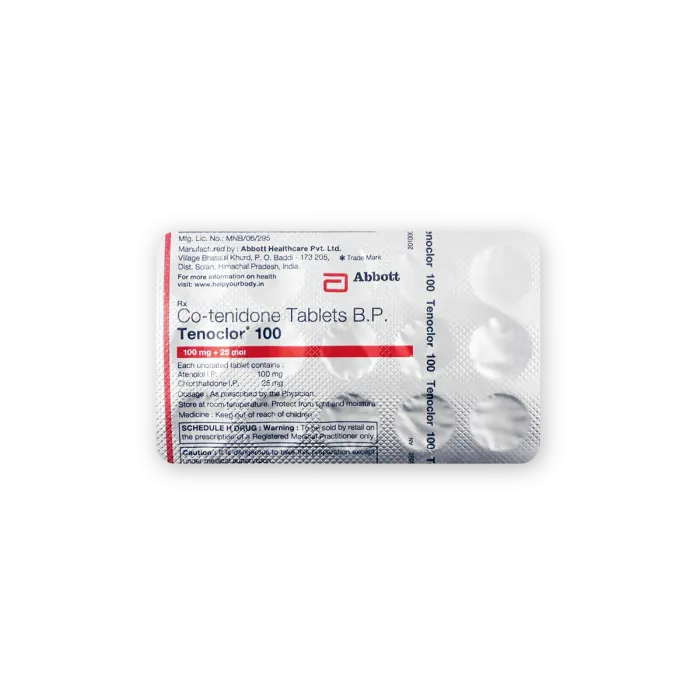 Tenoclor 100 Tablet Tenoclor 100 Tablet