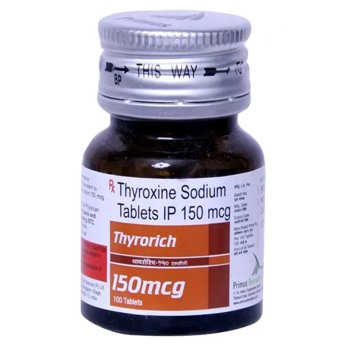 Thyrorich 150 Mcg Tablet Thyrorich 150 Mcg Tablet