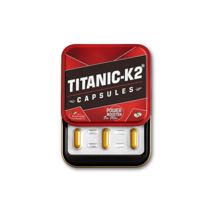 Titanic K2 Power Booster for Men Capsule Titanic K2 Power Booster for Men Capsule