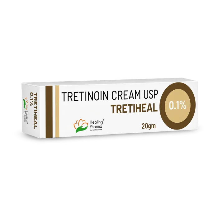 Tretiheal 0.1% Cream 20gm Tretiheal 0.1% Cream 20gm
