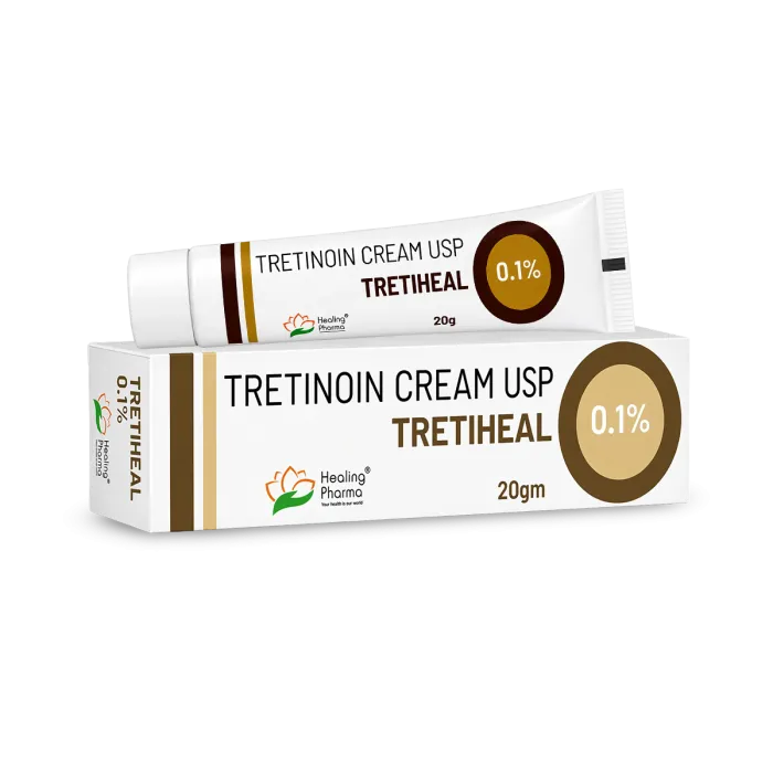 Tretiheal 0.1% Cream 20gm Tretiheal 0.1% Cream 20gm