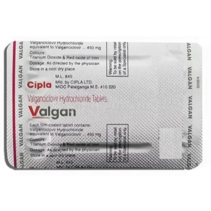 Valgan 450 Mg Tablet Valgan 450 Mg Tablet