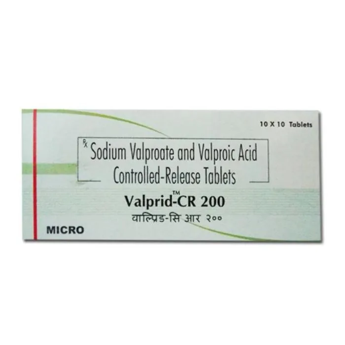 Valprid CR 200 Tablet Valprid CR 200 Tablet
