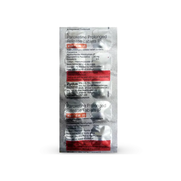 Xet CR 25 Tablet Xet CR 25 Tablet
