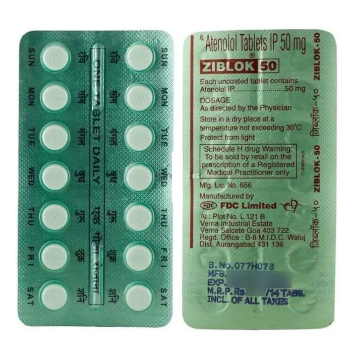 Ziblok 50 Tablet Ziblok 50 Tablet