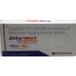 Zita Met 50 Mg/500 Mg Tablet