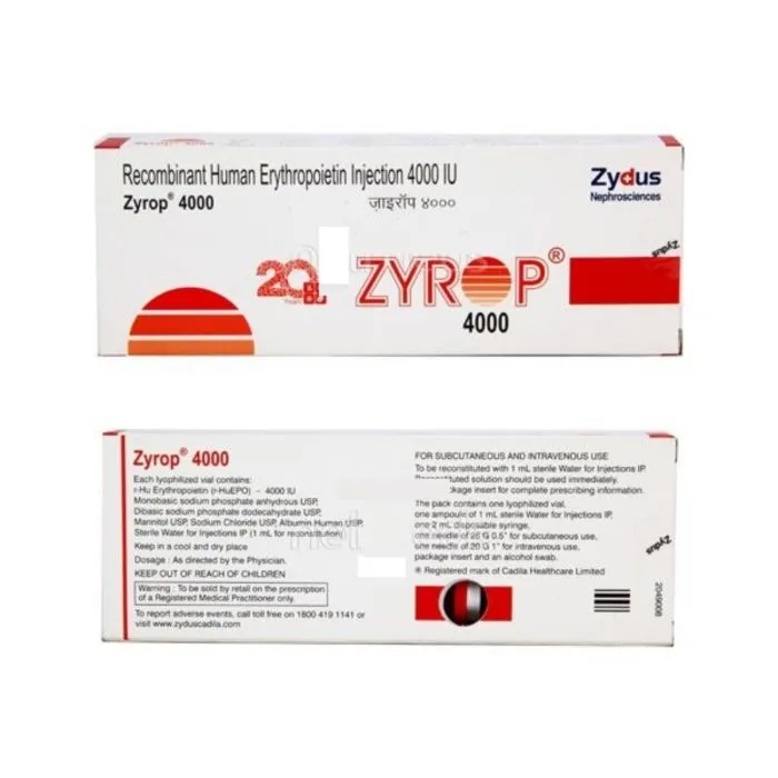 Zyrop 4000 Injection 2 ml Zyrop 4000 Injection 2 ml