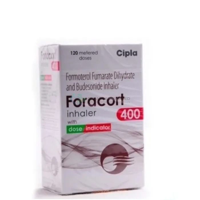 Foracort Forte Inhaler 12/400 Mcg (Budesonide/Formoterol) - Image 1