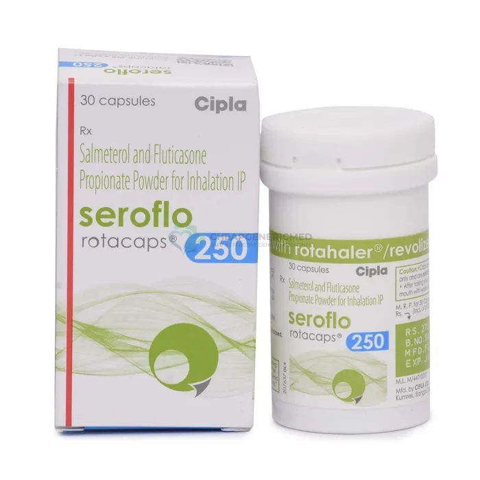 Seroflo Rotacaps 50 Mcg + 250 Mcg (Salmeterol/Fluticasone) - Image 2