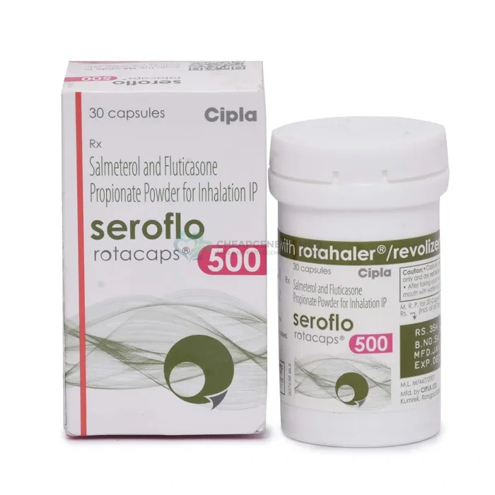 Seroflo Rotacaps 50 Mcg + 500 Mcg (Salmeterol) - Image 2