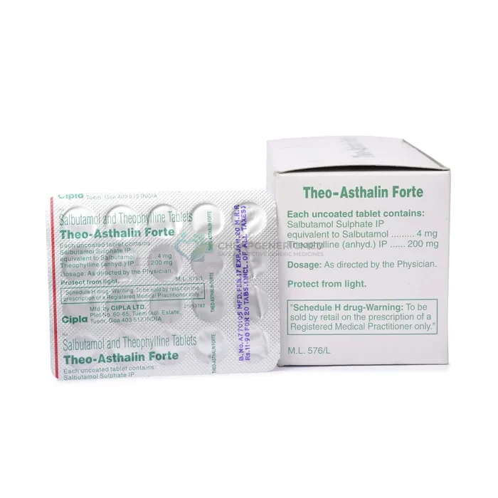 Theo Asthalin Forte 4 Mg+200 Mg (Salbutamol Sulphate) - Image 3
