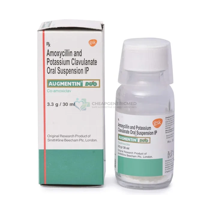 Augmentin Dry Syrup 30 ml (Amoxicillin/Clavulanate) - Image 2