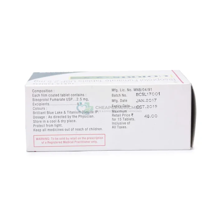 Corbis 2.5 Mg (Bisoprolol) - Image 4