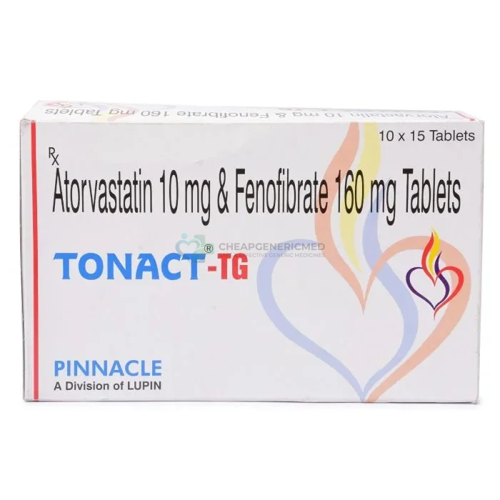 Tonact TG 160 Mg (Atorvastatin) - Image 1