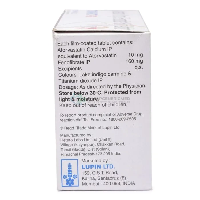 Tonact TG 160 Mg (Atorvastatin) - Image 4