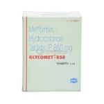 Glycomet 850 Mg (Metformin Hcl)