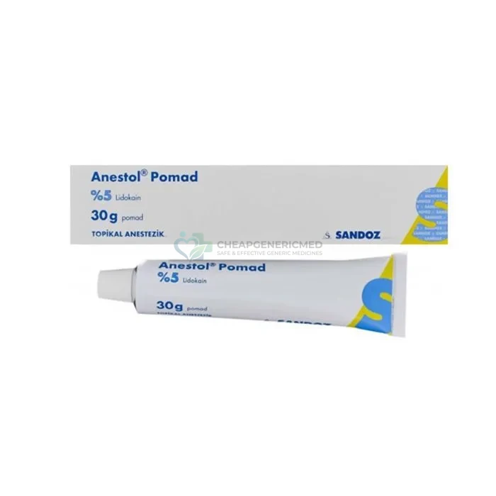 anestol_ointment_5_30_gm_with_lidocaine.webp – watermarked Anestol Ointment 5% lidocaine (30 gm) - Image 1