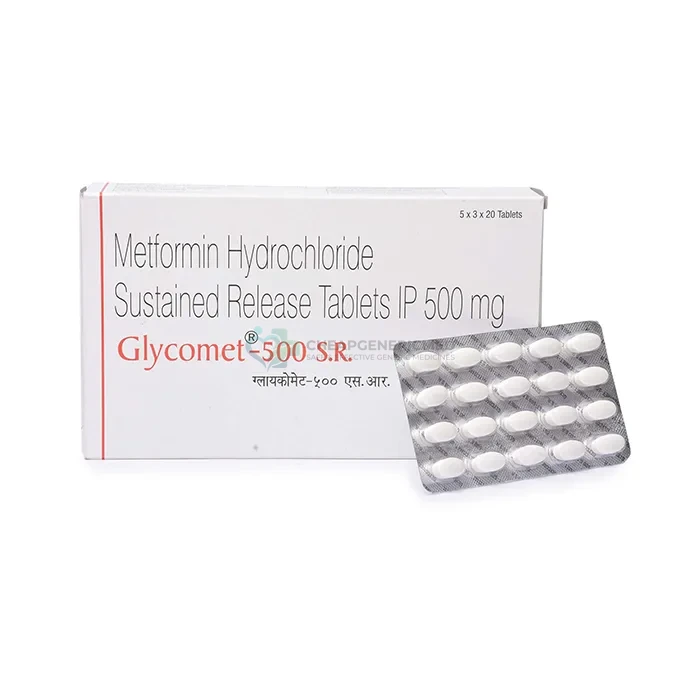 Glycomet SR 500 Mg (Metformin) - Image 2