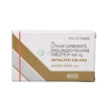 Intalith CR 450 Mg (Lithium Carbonate)