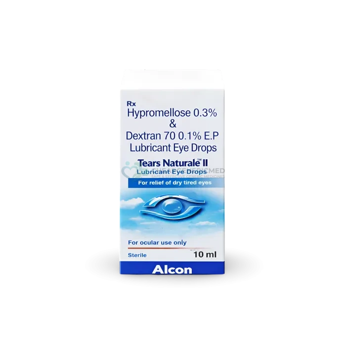 tears-naturale-ii-lubricant-10-ml-1.webp – watermarked Tears Naturale II Lubricant 10 ml (Carboxymethylcellulose) - Image 1