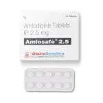 Amlosafe 2.5 Tablet (Amlodipine) - Image 4