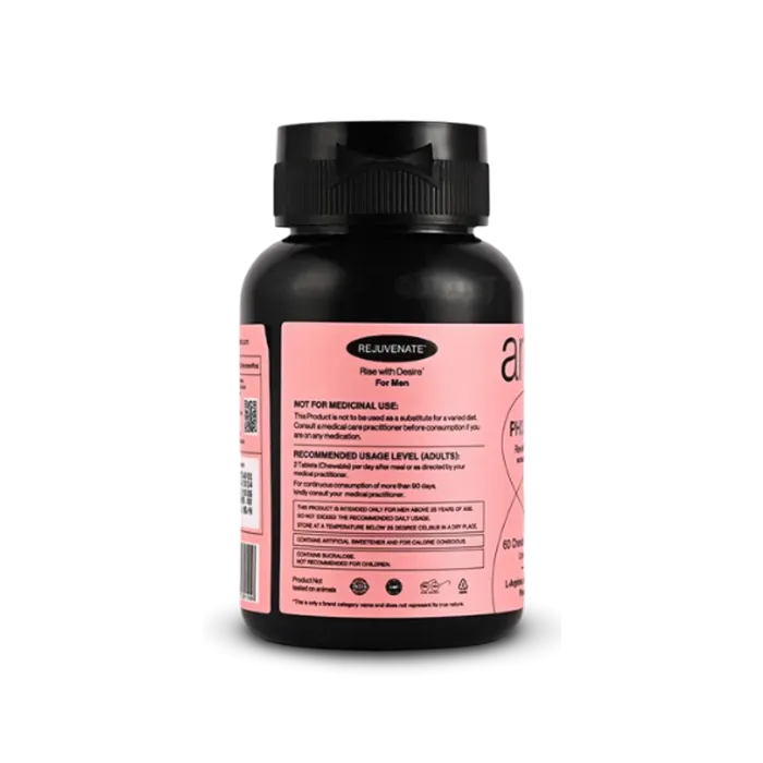 Amocare Phoenix Chewable Tablets For Men - Lemon Flavour (Sildenafil) - Image 2