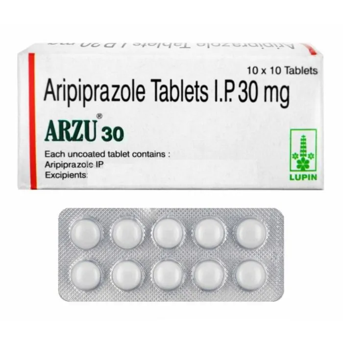 arzu_30_mg_tablet_with_aripiprazole.webp Arzu 30 Mg Tablet (Aripiprazole) - Image 1
