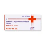 Aten-H 25 Tablet (Atenolol 50 Mg + Hydrochlorothiazide 25 Mg)