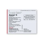 Atorec 5 Tablet (Atorvastatin) - Image 2