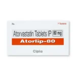 Atorlip 80 Mg Tablet (Atorvastatin)