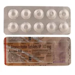 Avas 10 Tablet (Atorvastatin) - Image 3