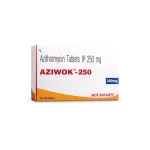 Aziwok 250 Tablet (Azithromycin)