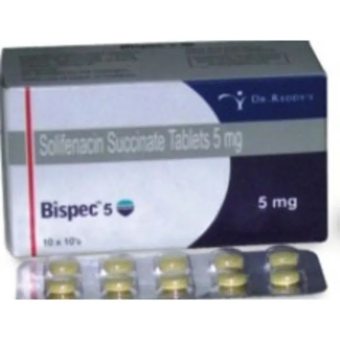 bispec_5_tablet_with_solifenacin_1.webp Bispec 5 Tablet (Solifenacin) - Image 1