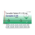 Carvejohn 3.125 Mg Tablet (Carvedilol) - Image 3