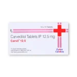 Carvil 12.5 Tablet (Carvedilol)