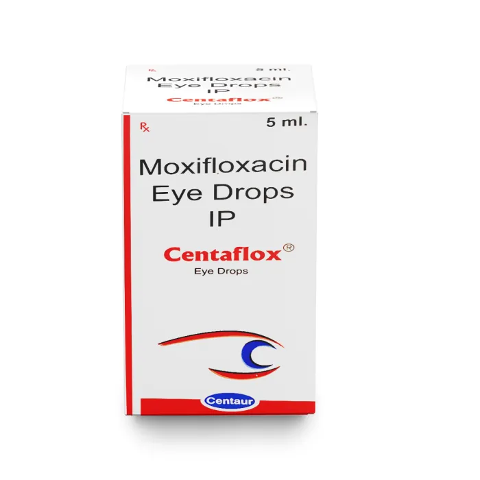 centaflox_eye_drop_5_ml.webp Centaflox eye drop 5 ml (Ofloxacin) - Image 1