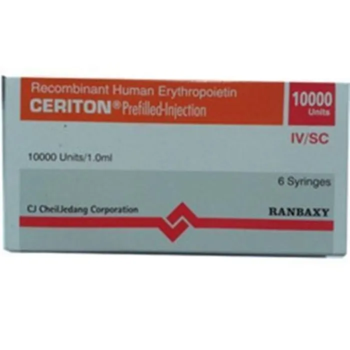 Ceriton Epo 10000 IU 1 ml Injection (Epoetin alfa) - Image 1
