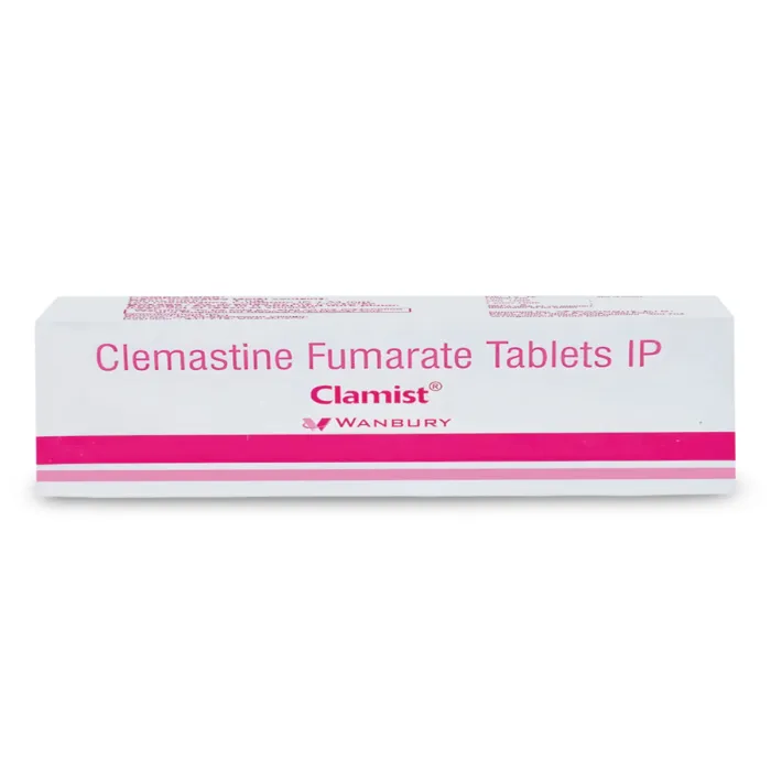 clamist_tablet_2_.webp Clamist Tablet (Chlorpheniramine) - Image 1