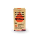 Dexcin-M Eye Drop 5 ml (Dexamethasone and Moxifloxacin)