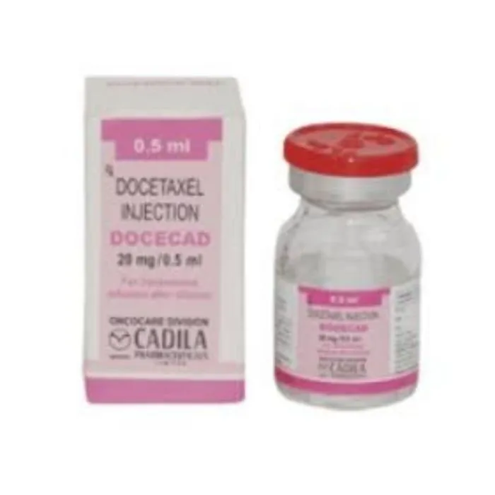 docecad_120_mg_injection_with_docetaxel.webp Docecad 120 Mg Injection (Docetaxel) - Image 1