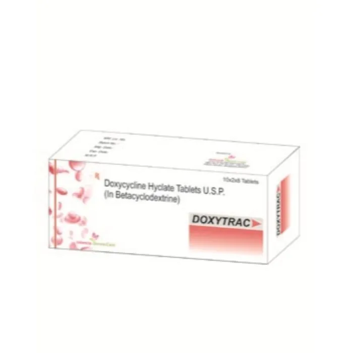 doxytrac_100_mg_tablet_with_doxycycline.webp Doxytrac 100 Mg Tablet (Doxycycline) - Image 1