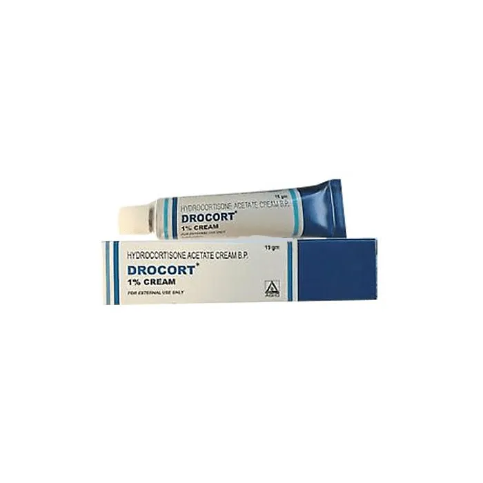 drocort_cream_with_hydrocortisone_1.webp Drocort Cream (Hydrocortisone) - Image 1