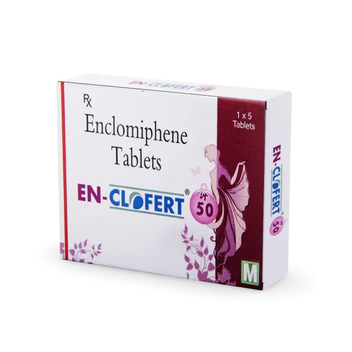 en-clofert-50-tablet-1.webp EN-Clofert 50 Tablet (Clomiphene) - Image 1