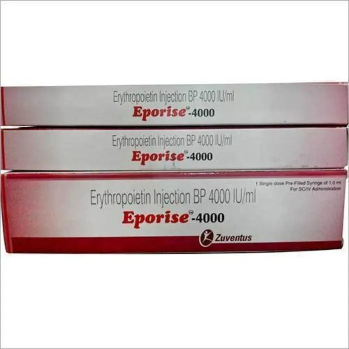 eporise_4000_injection_1_ml_prefilled_syringe_with_epoetin_alfa.webp Eporise 4000 Injection 1 ml prefilled syringe (Recombinant Human Erythropoietin Alfa) - Image 1