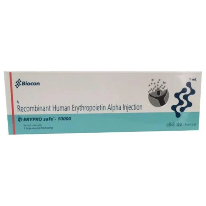 Erypro Safe 6000 IU 0.6 ml Injection (Epoetin alfa) - Image 1