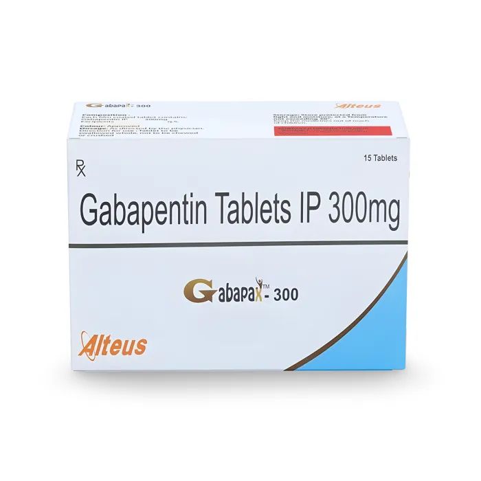 gabapax_300_tablet.webp Gabapax 300 Tablet (Gabapentin) - Image 1